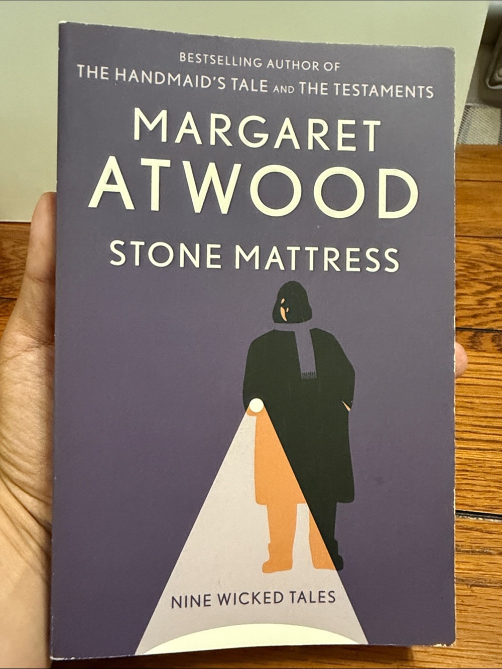 Margaret Atwood Stone Mattress - Purple Cover
